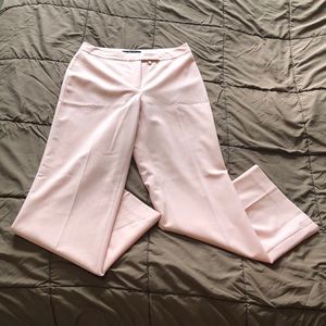 Body by Victoria Victoria’s Secret pink and gray pinstripe dress pants size 8